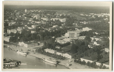 Porvoo Karhumäen ilmakuvakortti 2194, 1930-luku