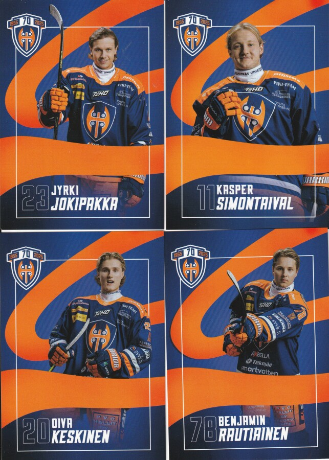 Tappara postikortteja 1961-2025 PÄIVITETTY