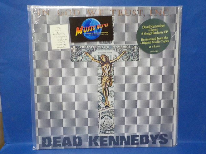 DEAD KENNEDYS - IN GOD WE TRUST UUSI U.S & CAN 2003 LP
