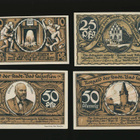 Saksa Notgeld 10, 25, 2 x 50 Pfg, Bad Salzugen - pikkukuva 2