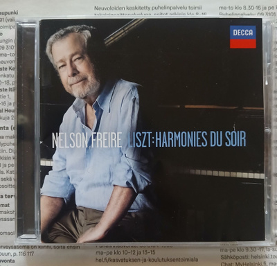 Nelson Freire • Liszt – Harmonies du soir (CD)