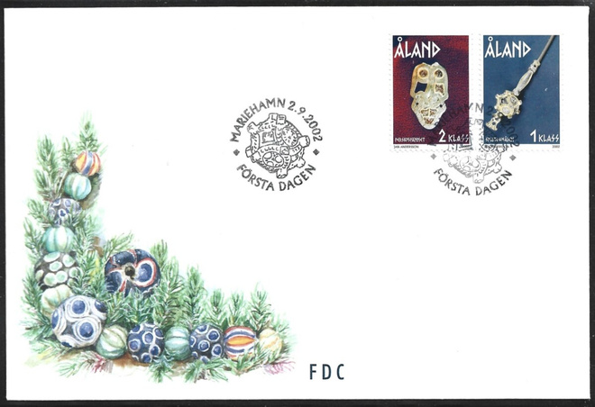 FDC Åland 2002  Rautakausi   LaPe ÅL 210-211
