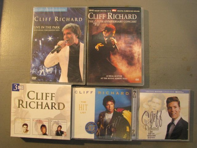 CLIFF RICHARD ( Dvd:t & Cd:t )