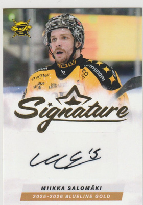2025/26 Blueline Gold Signature Salomäki , Saipa /40