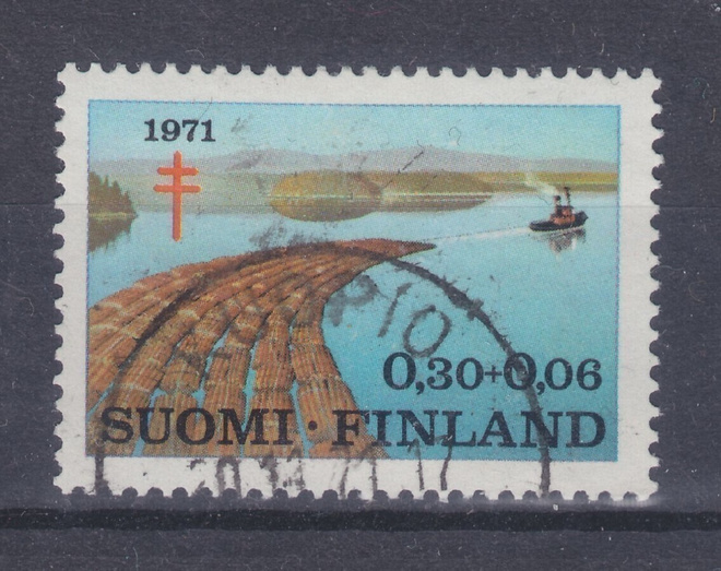 TUB 1971 0,3 mk loistoleimaisena.