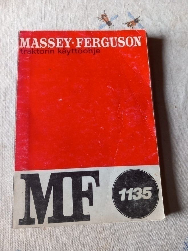 massey ferguson 1135 käyttöohjekirja