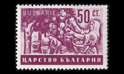 Bulgaria 419 ** Maatalous 50 St viol.karmiini (1940)