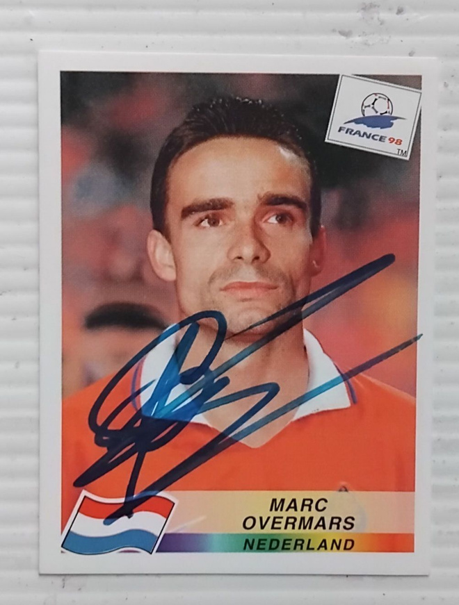 Marc Overmars Hollanti signed