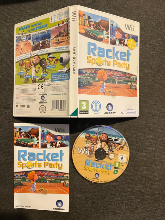Racket Sports Party WII