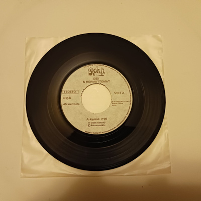 Sidi & Hermottomat – Arkipäivä 7" orig 1979 Punk uusi mint