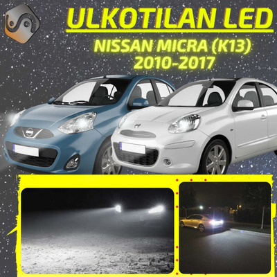 MICRA (K13) 2010-2017 Ulkoiset LED -valot