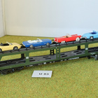 #U83 Märklin 4074 autojenkuljetusvaunu + 4 autoa - pikkukuva 3