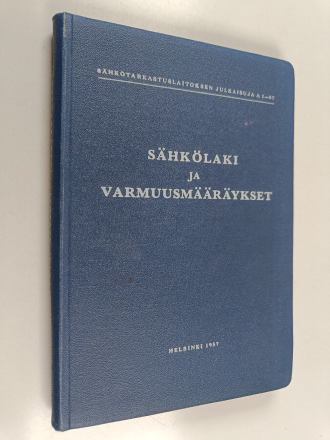 Sähkölaki ja varmuusmääräykset
