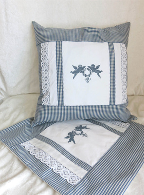 TYYNYNPÄÄLLINEN KERUBIT 42x45 puuvillaa