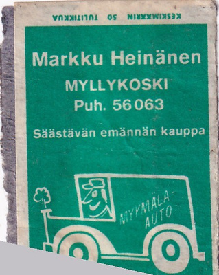 Myllykoski, Markku Heinänen , Säästävän emännän kauppa.  s83