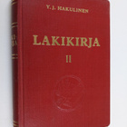 Y. J. Hakulinen : Lakikirja 2 - pikkukuva 1