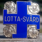 Lotta - Svärd. Leimalla OSK LINDROOS. Numeroitu. - pikkukuva 1