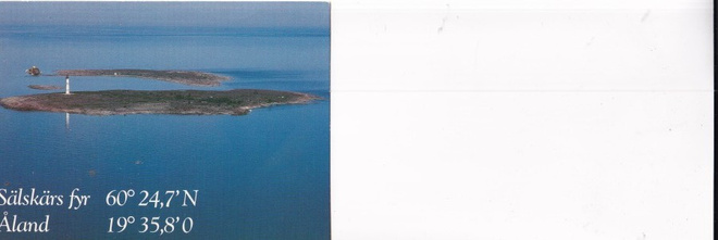 Åland, Sälskärs fyr ilmakuva  b694