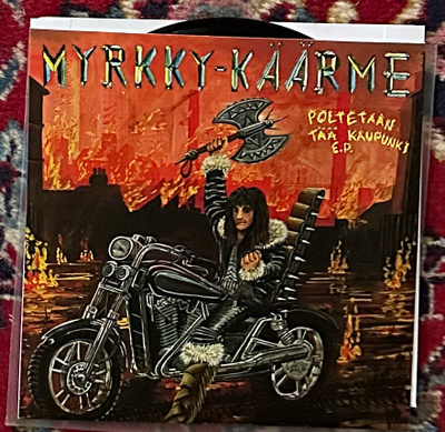 Myrkky-Käärme - Poltetaan tää kaupunki EP 7" Road Warrior