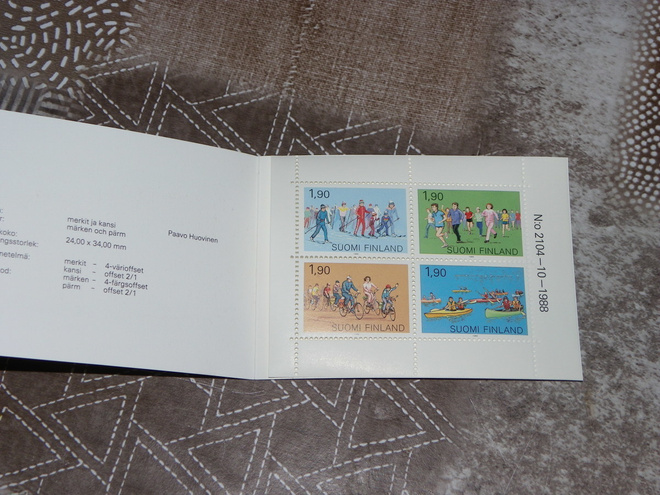 Joukkoliikunta 1989 Lape 1071-74 Vihko V13**