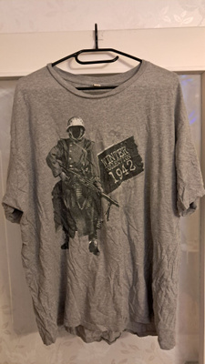 Winter Collection 1942 t-paita XXL harmaa