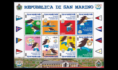 San Marino 1958-65kb ** Pienvaltioiden urheilukilpailut (200