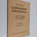 Kansantajuinen lakiasiain käsikirja : V nide rangaistuska... - pikkukuva 1