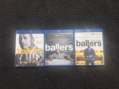 Ballers season 1-3, blu-ray