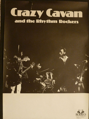 CRAZY CAVAN & THE RHYTHM ROCKERS PROMOJULISTE.