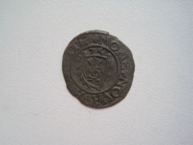 COURLAND SHILLING 1575.  136