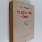 Jiddu Krishnamurti : Selkeyttä kohti - pikkukuva 1