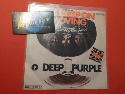 DEEP PURPLE - YOU KEEP ON MOVING M-/EX+ 7'' SINGLE