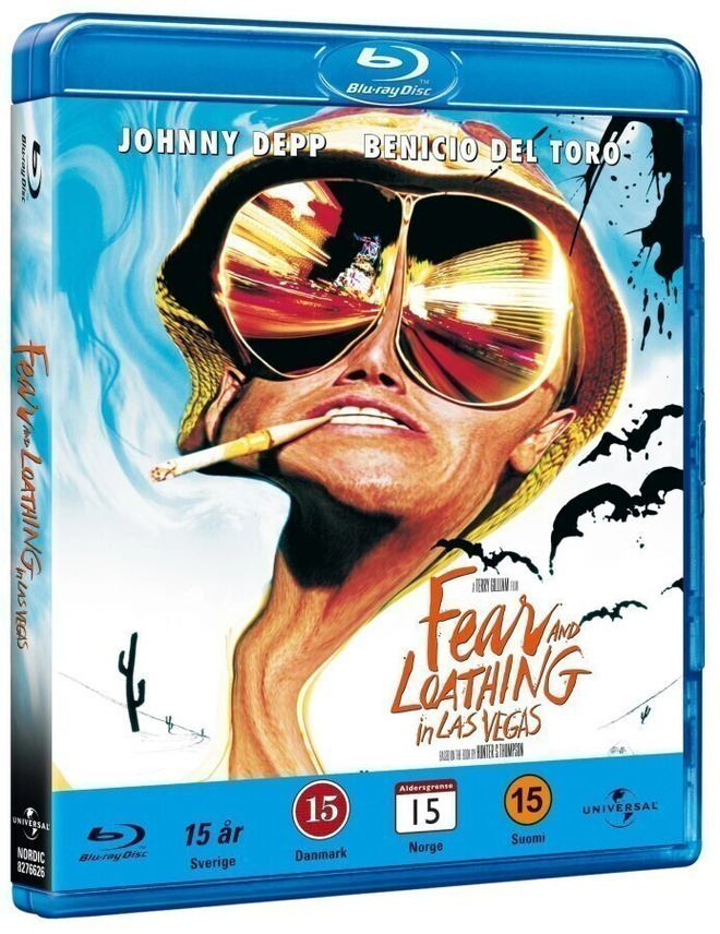 Pelkoa ja inhoa Las Vegasissa (Blu-ray), UUSI