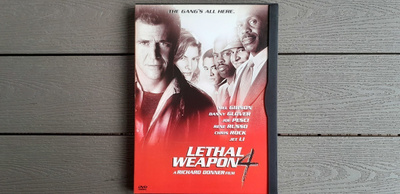 DVD: Lethal Weapon 4 / Tappava Ase 4 (Mel Gibson 1998)