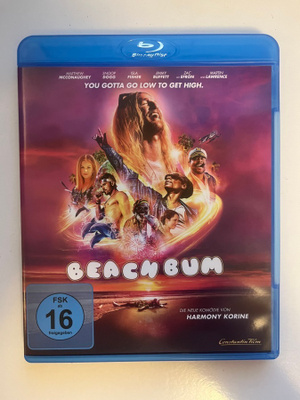 Beach Bum [Blu-ray] Matthew McConaughey (2019)