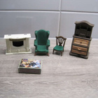 NUKKEKOTIIN KALUSTEITA PLAYMOBIL GEOBRA 1989 - pikkukuva 1