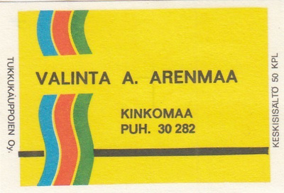 Kinkomaa,   Valinta A. Arenmaa  b357