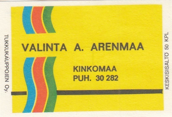 Kinkomaa,   Valinta A. Arenmaa  b357
