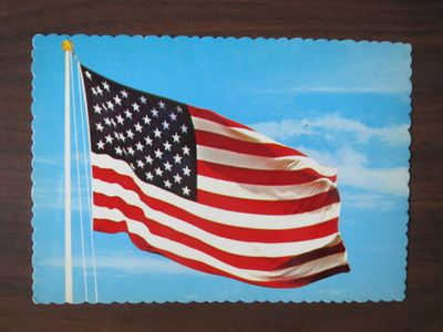 U.S.A. lippukortti 1970-luku