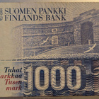 1000mk seteli 1986. - pikkukuva 2