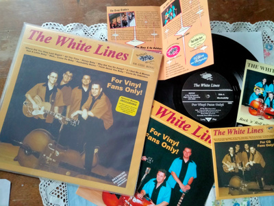 The White Lines 10"LP + CD
