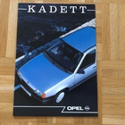 Esite Opel Kadett 1989/1990, myös Kadett GSi ja GSi Cabrio - pikkukuva 1