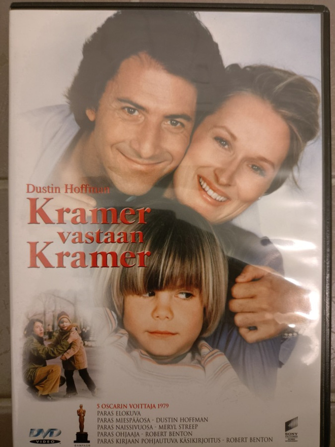 Kramer Vastaan Kramer (1979) -DVD, Hoffman, Streep