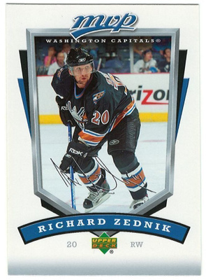 06-07 Upper Deck MVP #294 Richard Zednik