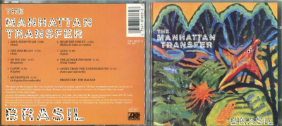 THE MANHATTAN TRANSFER . CD-LEVY . BRASIL