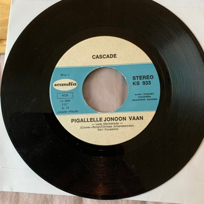 CASCADE: Pigallelle jonoon vaan * Angie Baby *FIN 1975