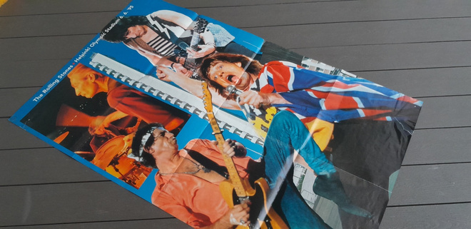 The Rolling Stones Olympiastadion / Take That Juliste