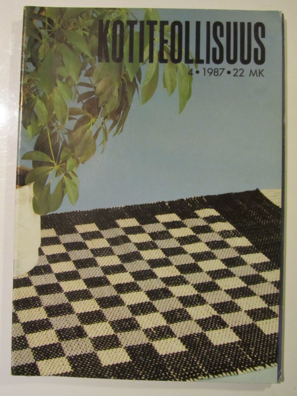 Kotiteollisuus lehti • N:ro 4/1987