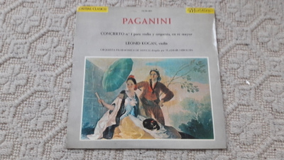 Paganini / Leonid Kogan, Orquesta Filarmonica De Moscu, Vl