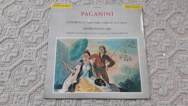 Paganini / Leonid Kogan, Orquesta Filarmonica De Moscu, Vl